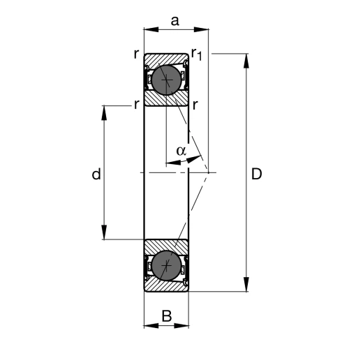 HCS7019-E-T-P4S-UL bearing HCS7019-E-T-P4S-UL bearing