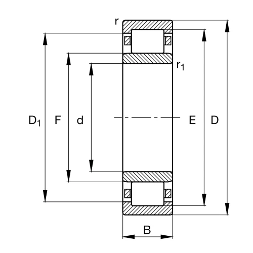 NU3060-M1 bearing NU3060-M1 bearing